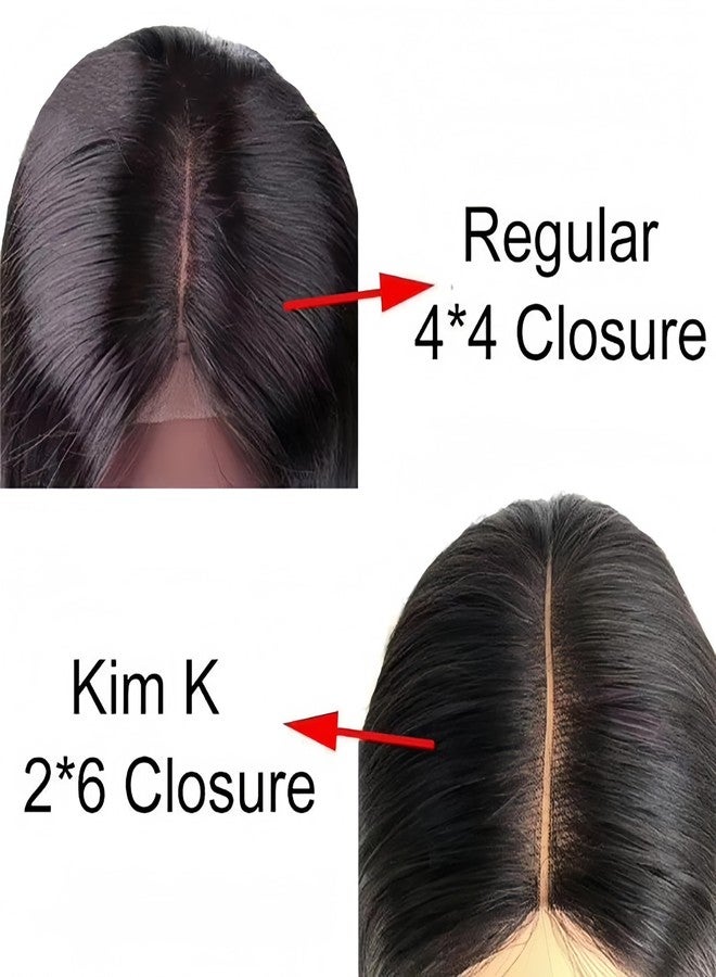 Risbaer Brazilian 2x6 Lace Closure Body Wave Remy Human Hair Lace Closure with - Image 5